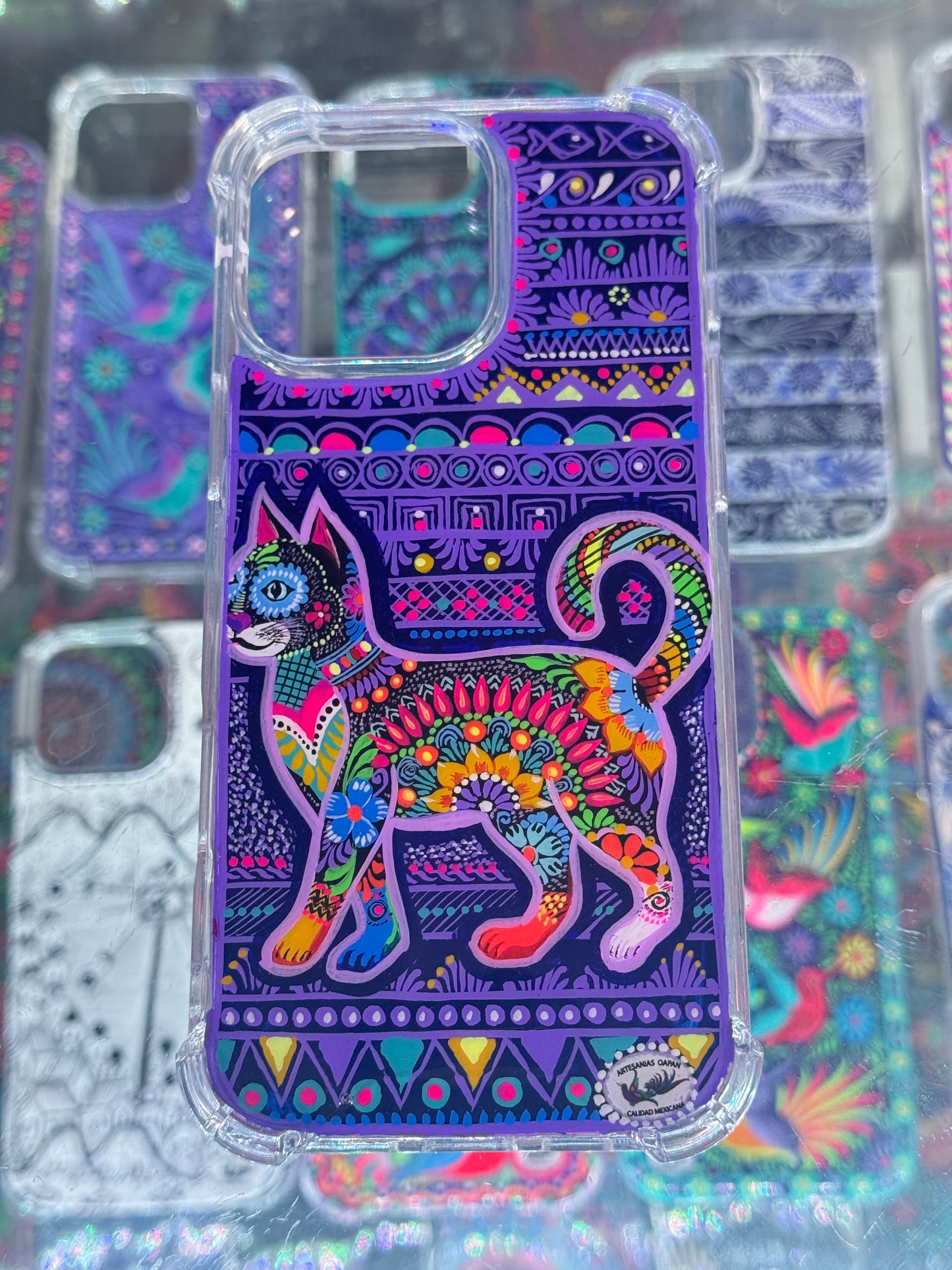 michi mándala funda de iPhone